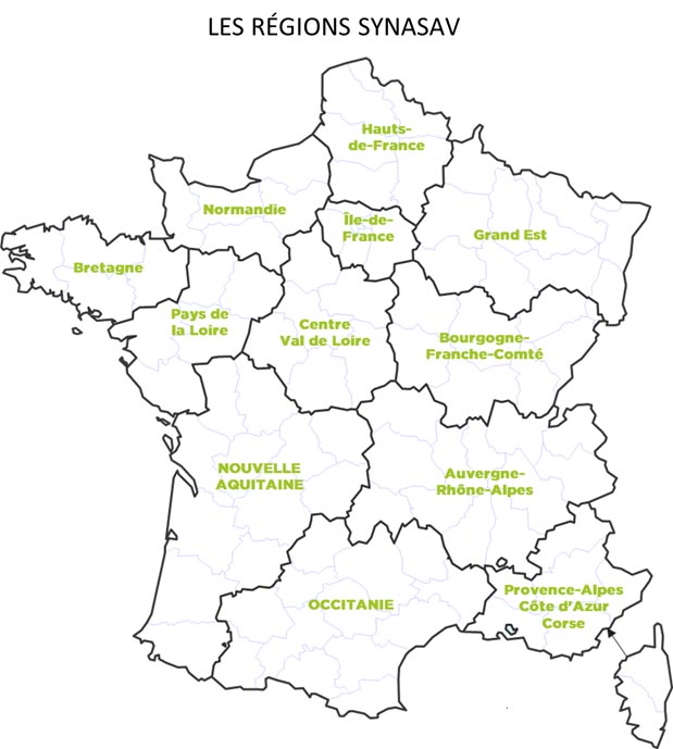 les Présidents de région